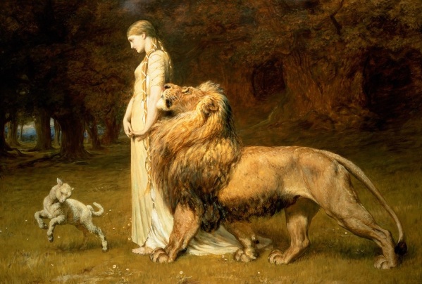 Briton_Rivière_-_Una_and_the_Lion